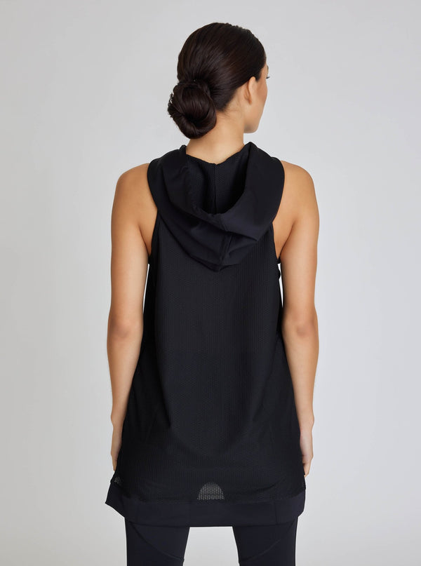 Blanc Noir COCOON VEST - FINAL SALE BLACK