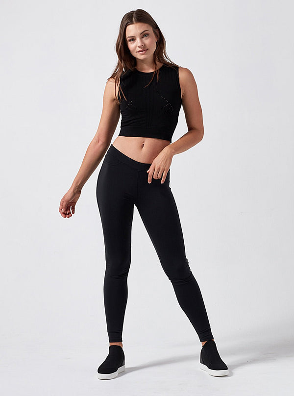 Blanc Noir Getaway Legging - Black FINAL SALE BLACK