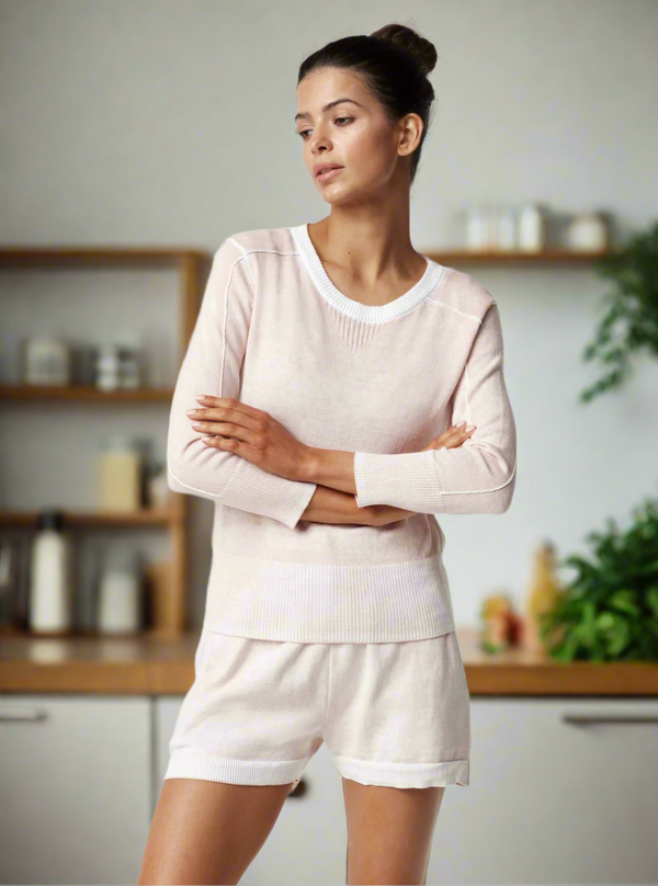 Blanc Noir HUNTRESS GEORGIE TOP PEACH WHIP