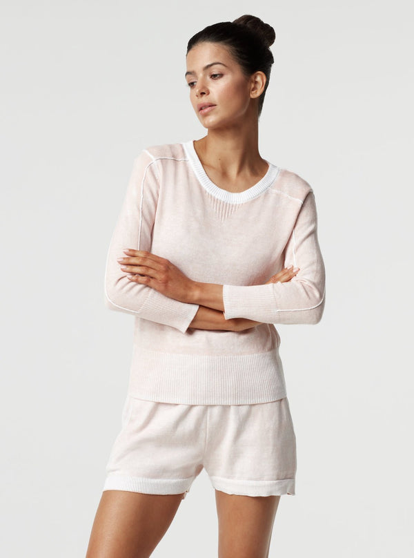 Blanc Noir HUNTRESS GEORGIE TOP PEACH WHIP