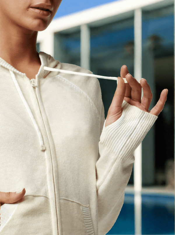 Blanc Noir HUNTRESS HOODIE MELLOW YELLOW