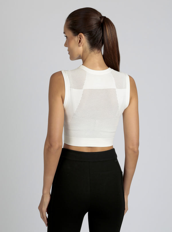 Blanc Noir Infinity Crop - White WHITE