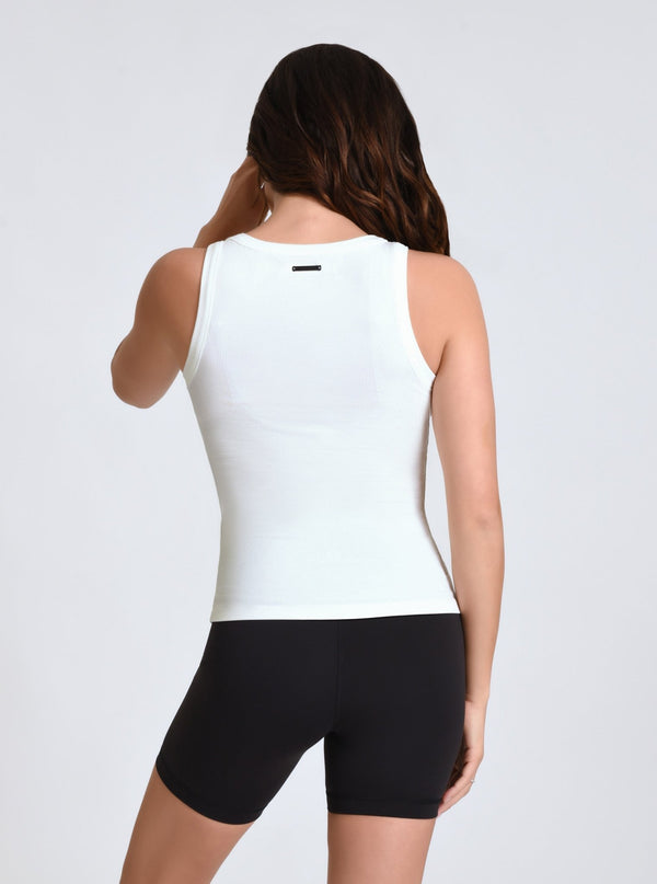 Blanc Noir Kiana Rib Tank Bright White