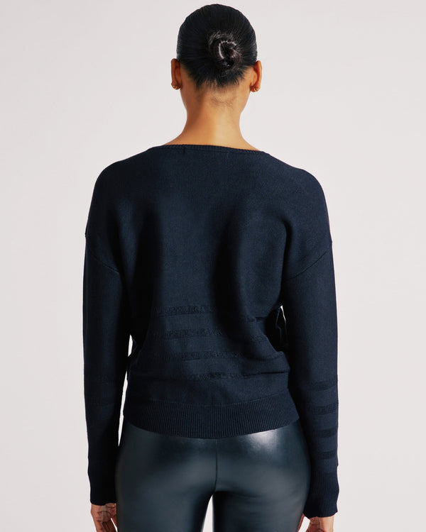 Blanc Noir LIMINAL SWEATER BLACK
