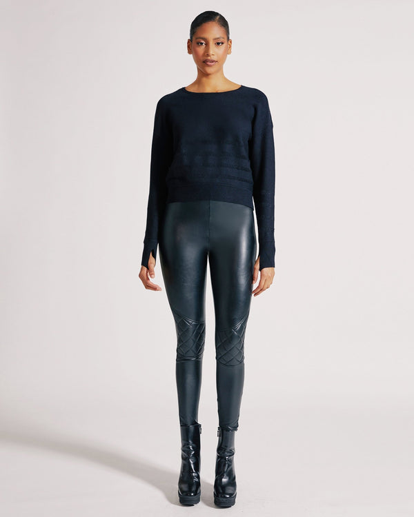 Blanc Noir LIMINAL SWEATER BLACK