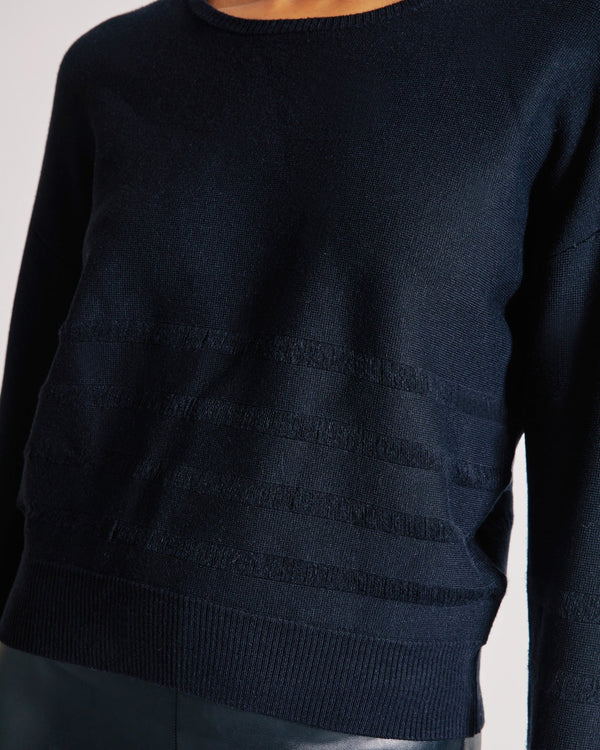 Blanc Noir LIMINAL SWEATER BLACK
