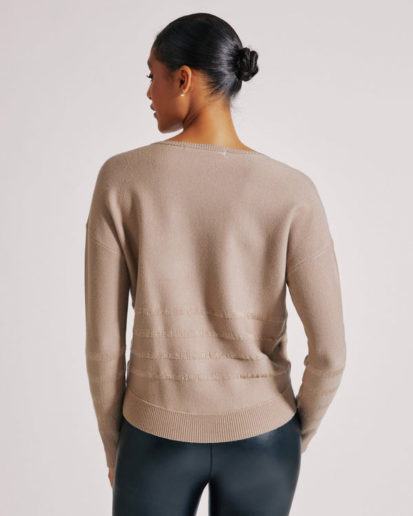 Blanc Noir LIMINAL SWEATER GREIGE