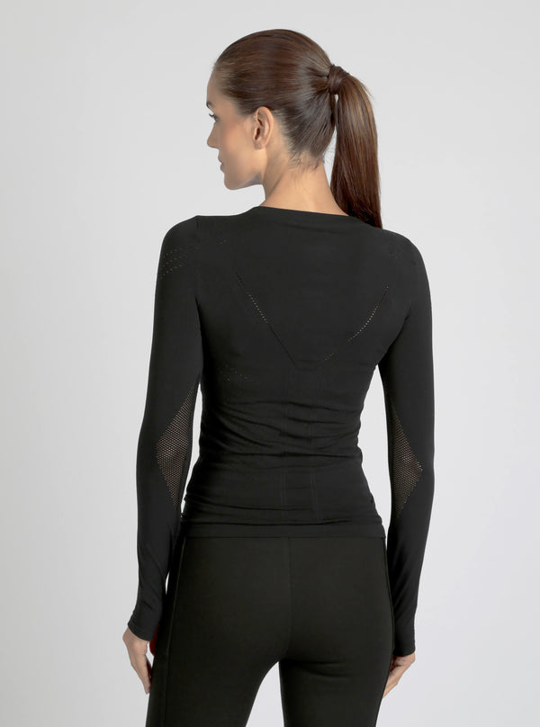 Blanc Noir LS Magnetic Top - Black BLACK