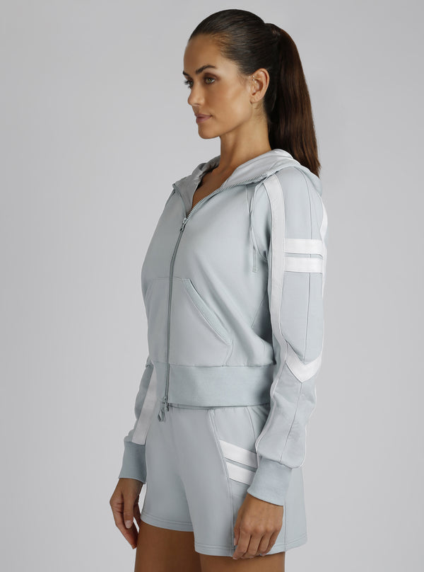 Blanc Noir Maitri Hoodie Pearl Blue / Optic White