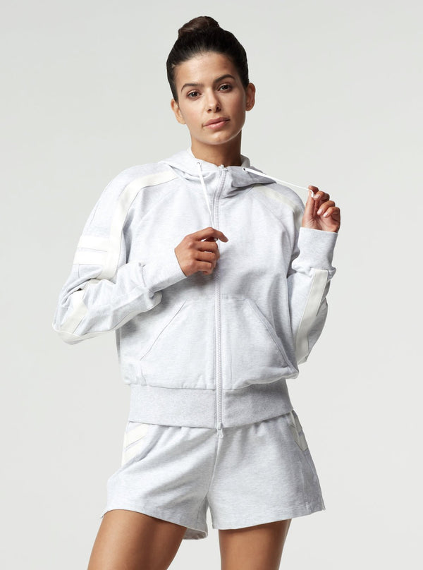 blanc noir Maitri Hoodie Pearl/Wht