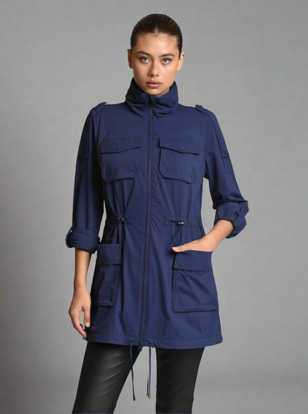 Blanc Noir Mastermind Anorak Naval Blue