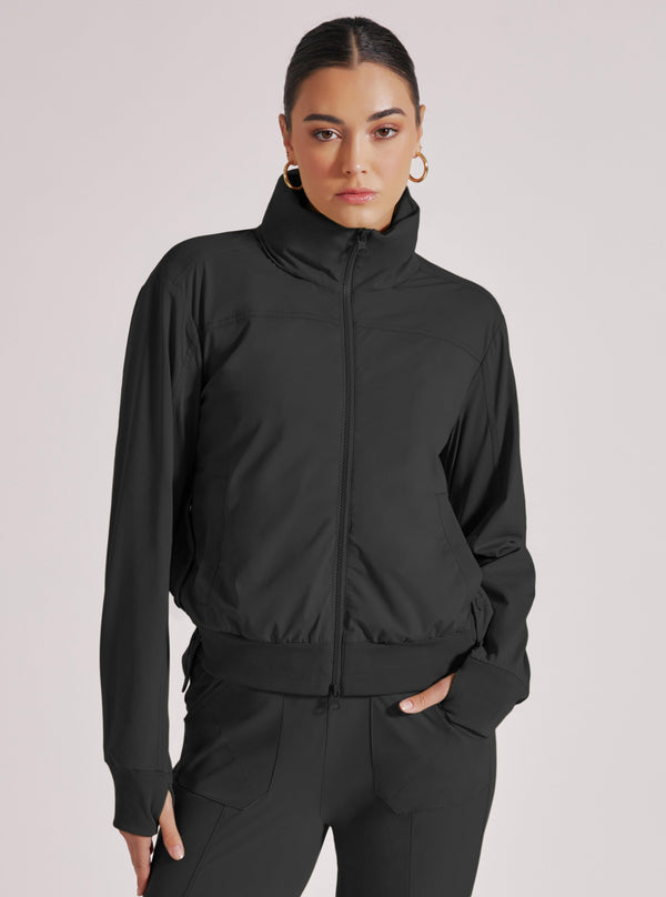 blanc noir Mastermind Bomber - Black Black