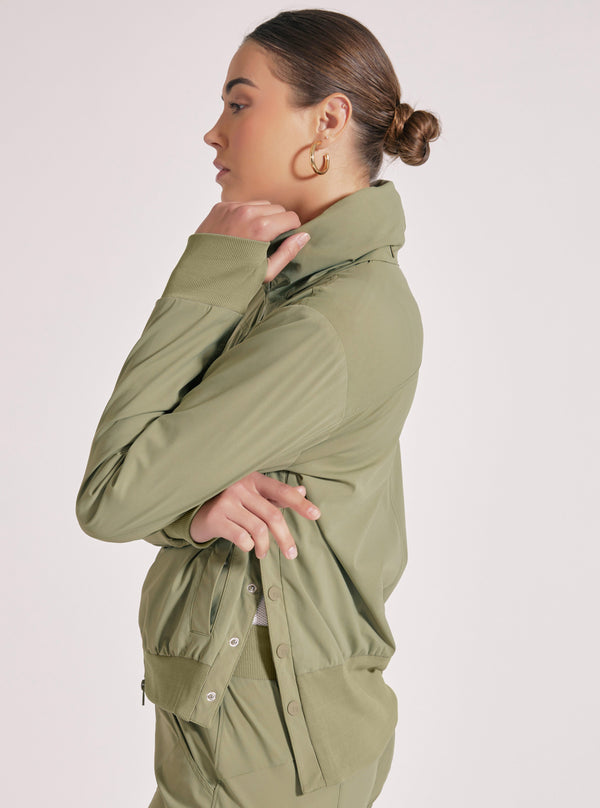 Blanc Noir Mastermind Bomber - Olive Olive Drab