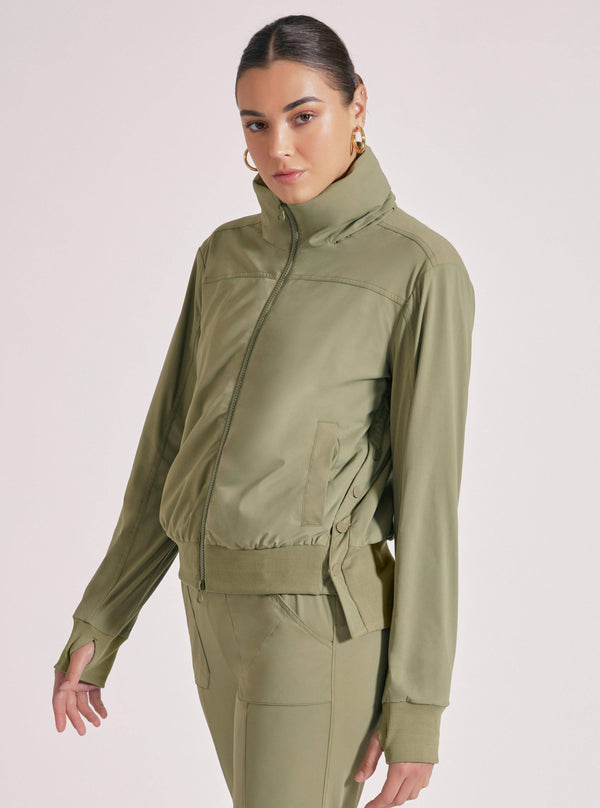 blanc noir Mastermind Bomber - Olive Olive Drab