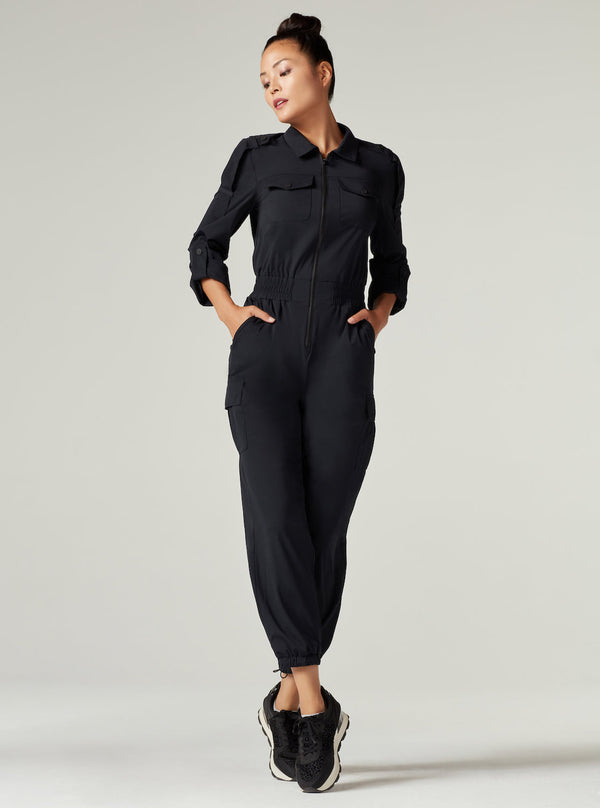 Blanc Noir Mastermind Flightsuit Black