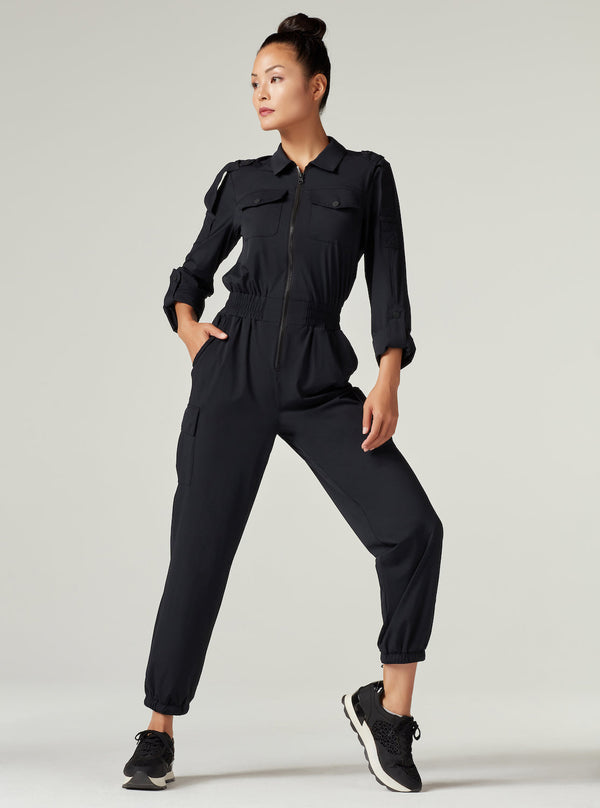 Blanc Noir Mastermind Flightsuit Black