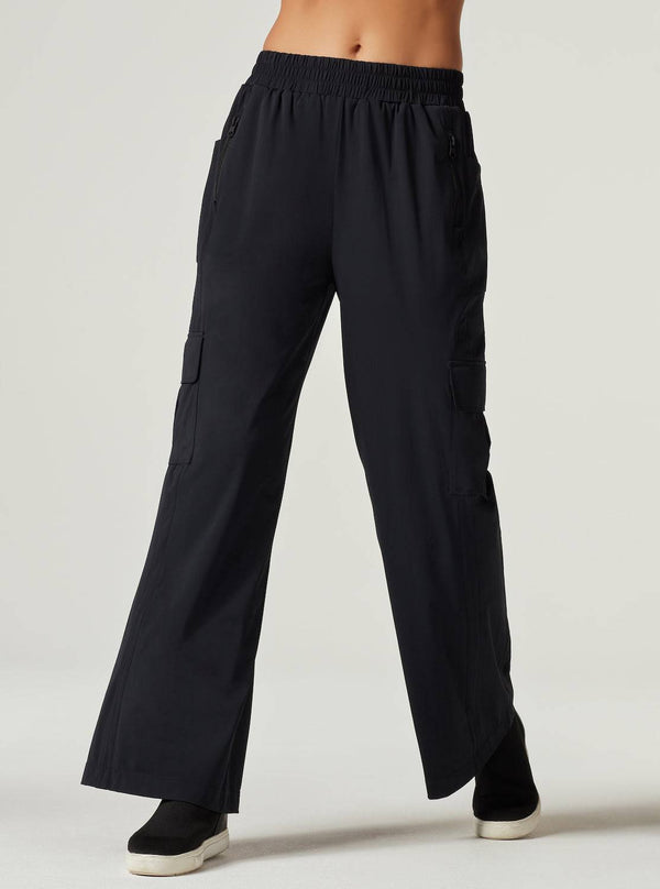 blanc noir Mastermind Wide Leg Pant - Black Black