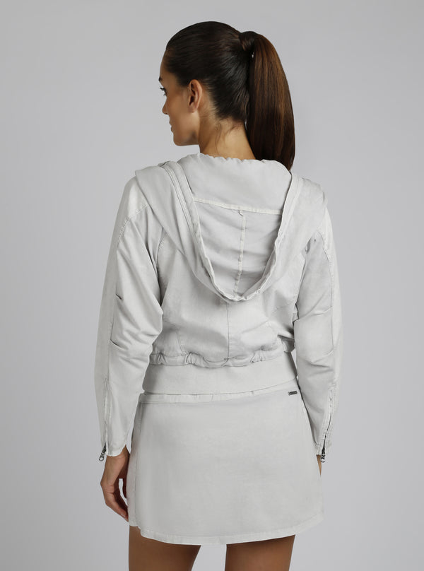 Blanc Noir Nikola Jacket Optic-white