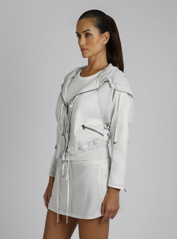 Blanc Noir Nikola Jacket Optic-white