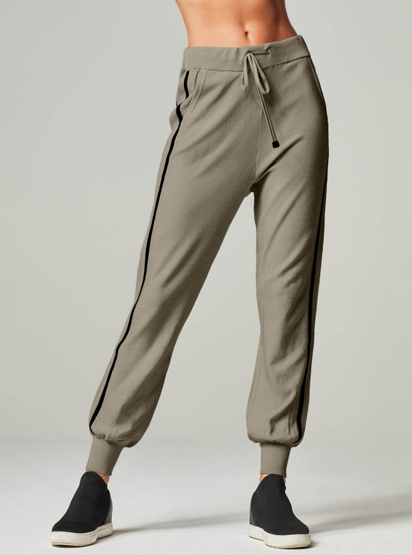 Blanc Noir Portola Jogger - Beige Greige/Black