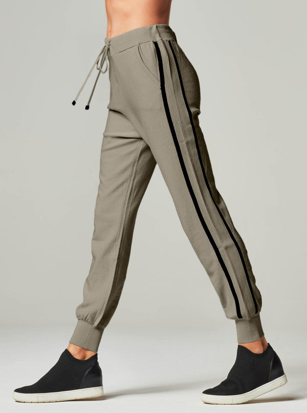 Blanc Noir Portola Jogger - Beige Greige/Black