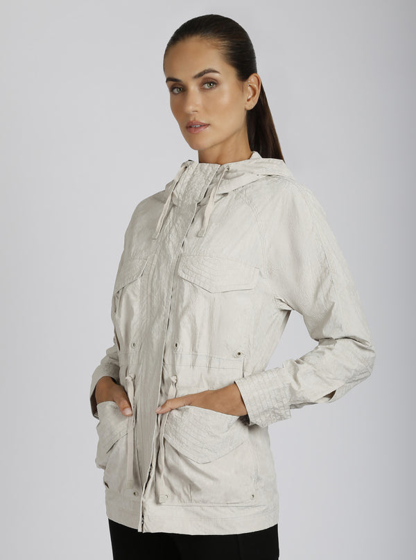 Blanc Noir Regina Anorak Pumice