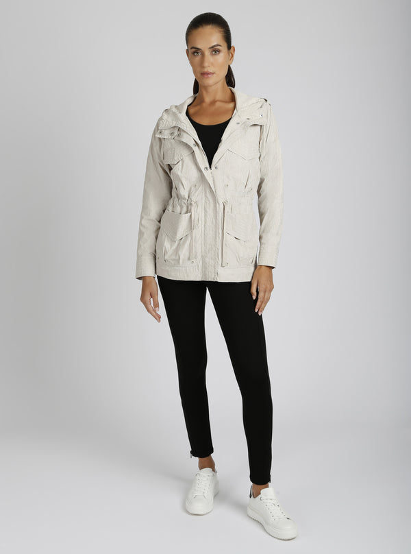 Blanc Noir Regina Anorak Pumice