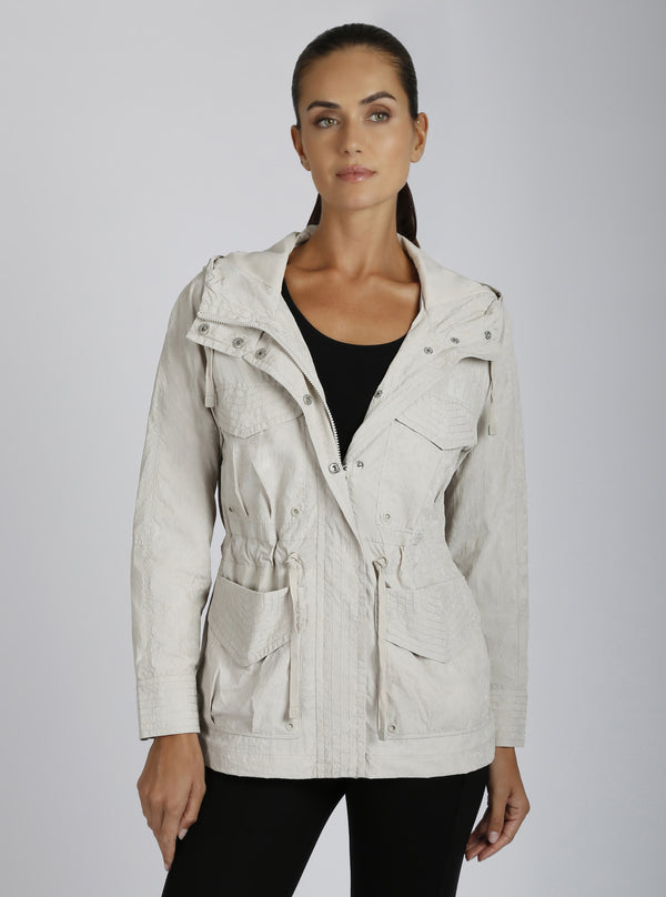 Blanc Noir Regina Anorak Pumice