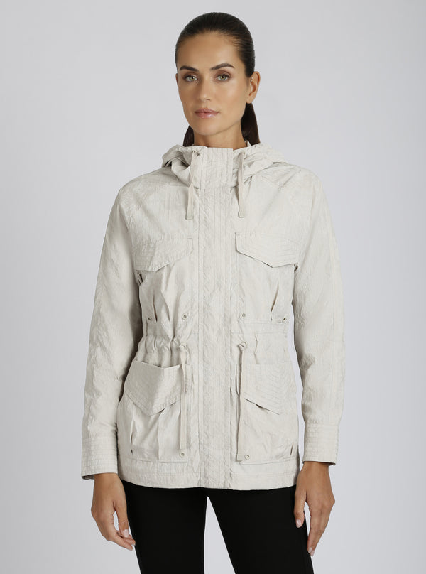 blanc noir Regina Anorak pumice