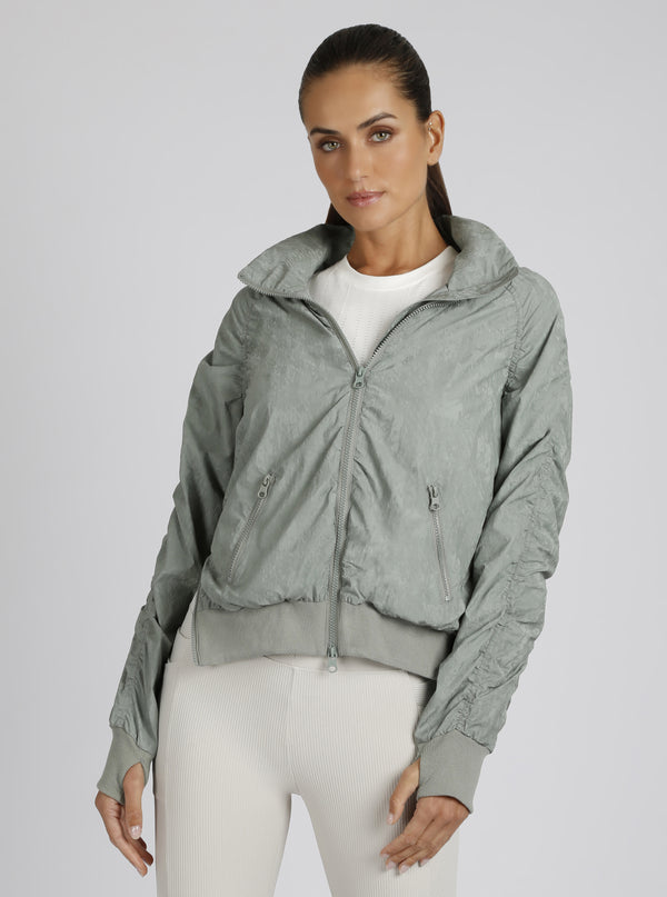 blanc noir Regina Bomber Shadow