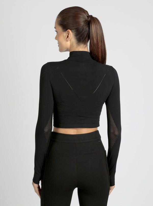 Blanc Noir Seamless Mock Black