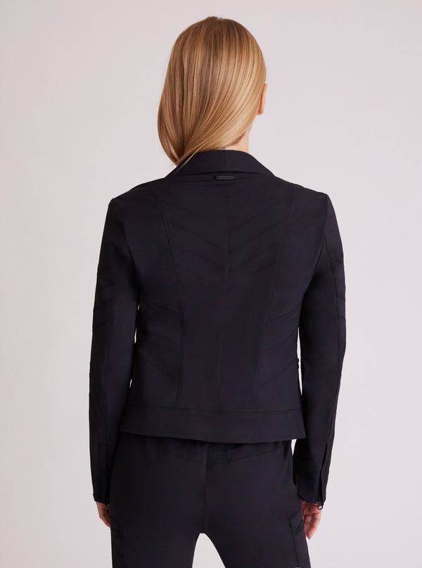 Blanc Noir Tectonic Blazer Black