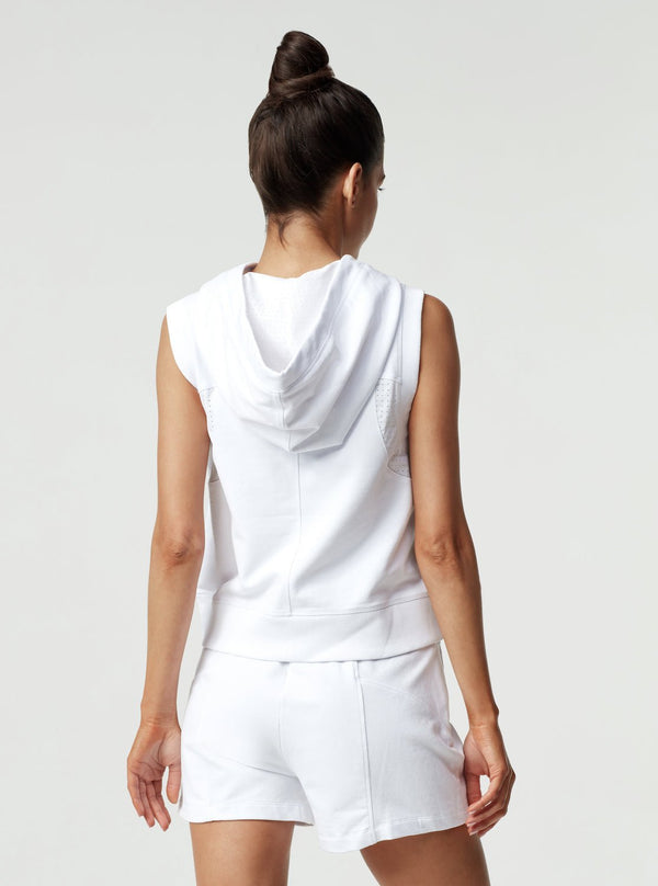 Blanc Noir TEMPEST HOODIE- Final Sale WHITE