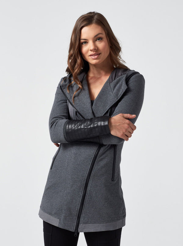 Blanc Noir Updated Traveler Jacket Charcoal