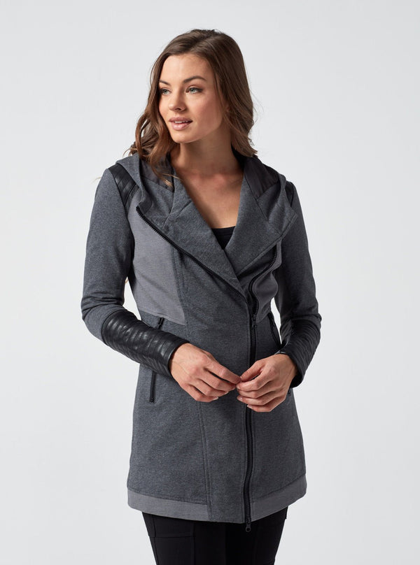 blanc noir Updated Traveler Jacket Charcoal