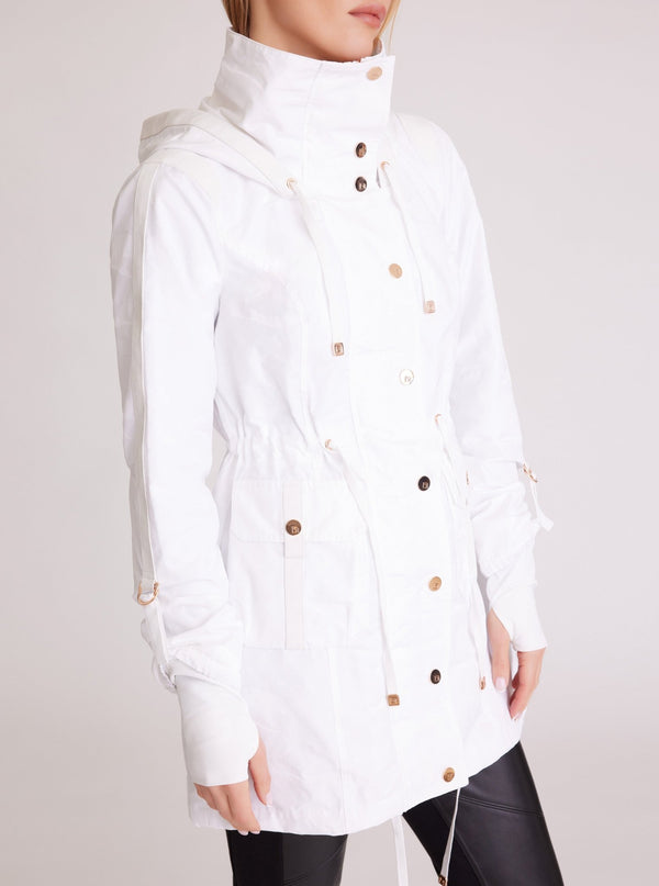Blanc Noir Camo Anorak Gold Collection - Final Sale White Camo