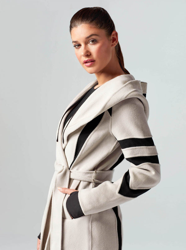 Blanc Noir HANDMADE WOOL TRAVELER JACKET - FINAL SALE Pumice Stone