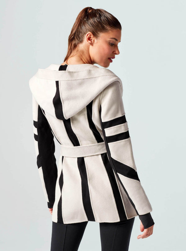 Blanc Noir HANDMADE WOOL TRAVELER JACKET - FINAL SALE Pumice Stone