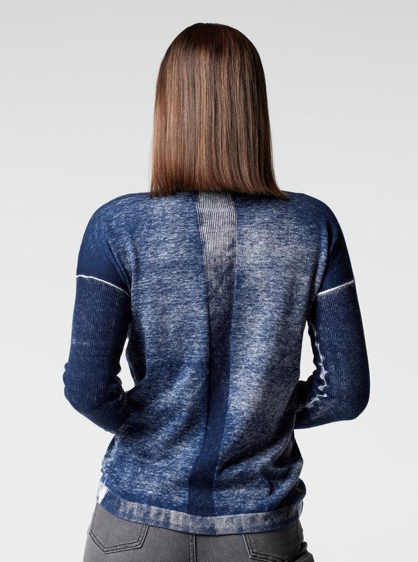 Blanc Noir Huntress Boyfriend Sweater - Dress Blues DRESS BLUES