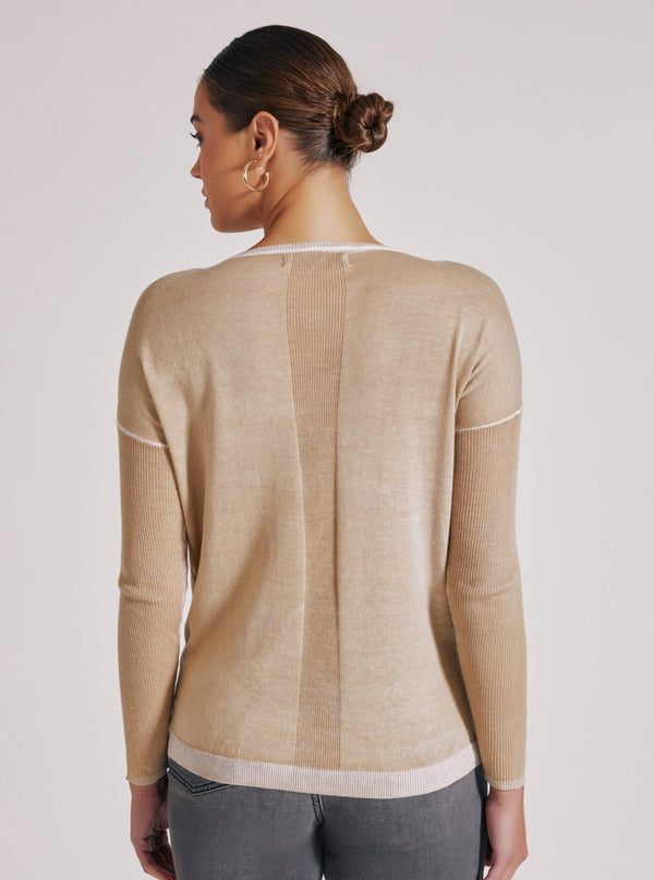 Blanc Noir Huntress Boyfriend Sweater - Irish Cream Irish Cream