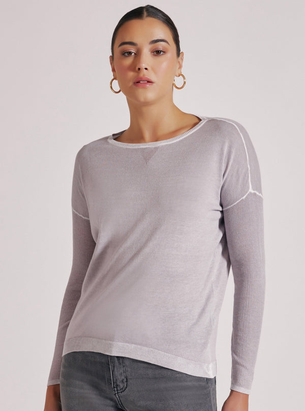 blanc noir Huntress Boyfriend Sweater - Raindrops Raindrops