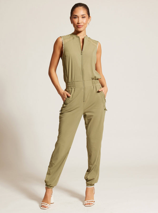 blanc noir Indicator Jumpsuit - Olive Drab OLIVE DRAB