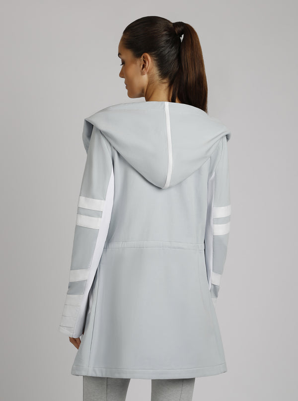 Blanc Noir Maitri Traveler Jacket Pearl Blue / Optic White