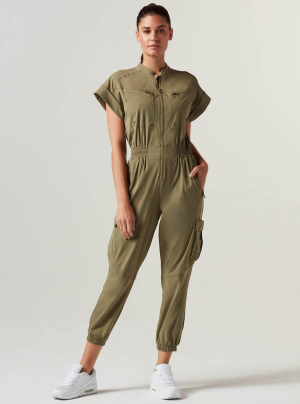 Blanc Noir Mastermind Jumpsuit - Mermaid Green Mermaid