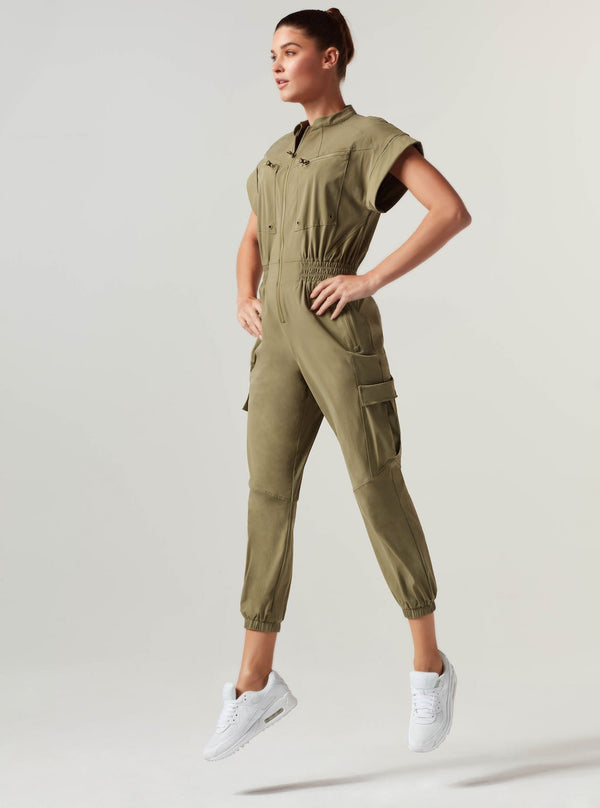 blanc noir Mastermind Jumpsuit - Mermaid Green Mermaid