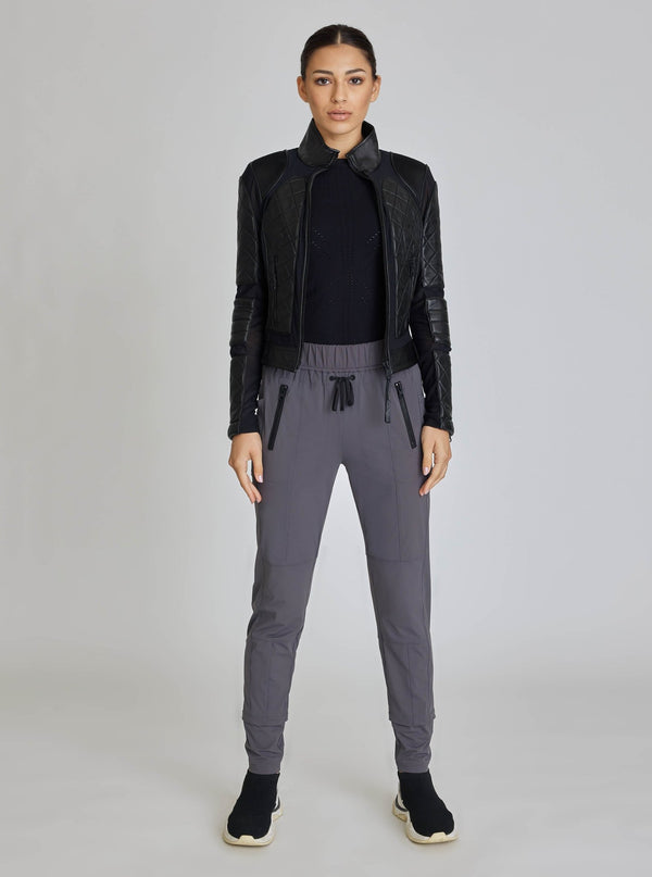 Blanc Noir Mastermind Moto Pant - Forged Iron FINAL SALE Forged Iron