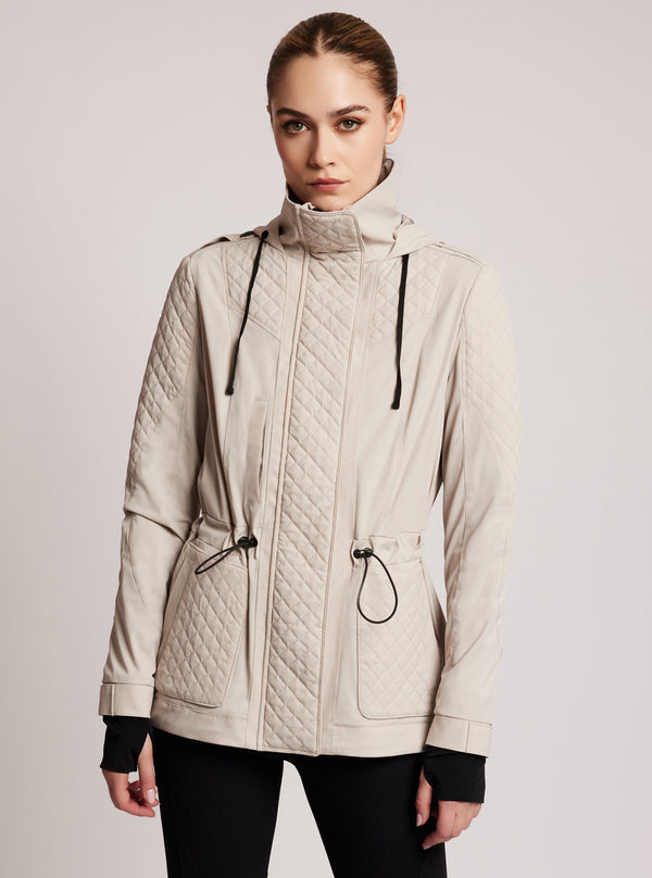 blanc noir Mastermind Quilted Anorak FINAL SALE Clay