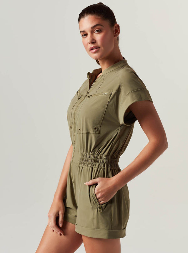 Blanc Noir Mastermind Romper - Mermaid - FINAL SALE Mermaid