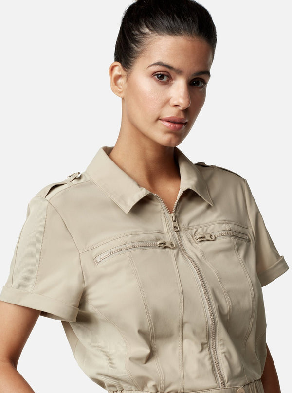 Blanc Noir Mastermind Romper - Safari - FINAL SALE SAFARI