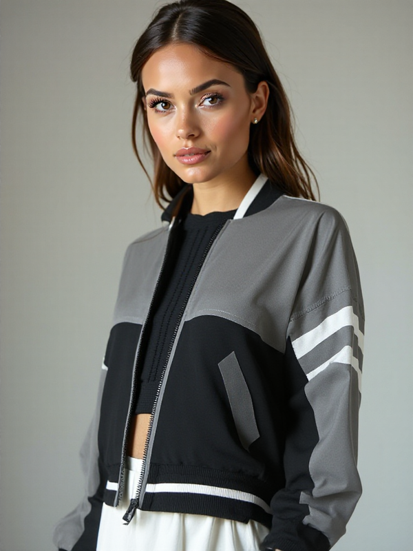 Blanc Noir New Natoma Jacket Alloy /Black/ Optic White